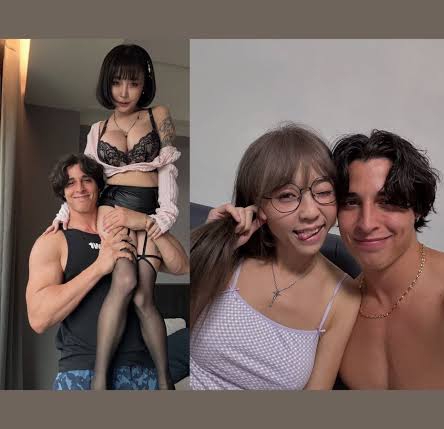 مقطع الوحش التونسي مع بنتين من الصين